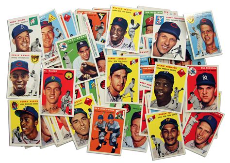 54 topps baseball cards